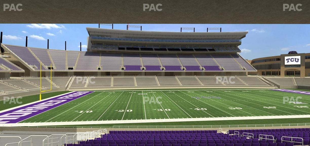Amon G. Carter Stadium - Section Founders Suite 6 Seat View