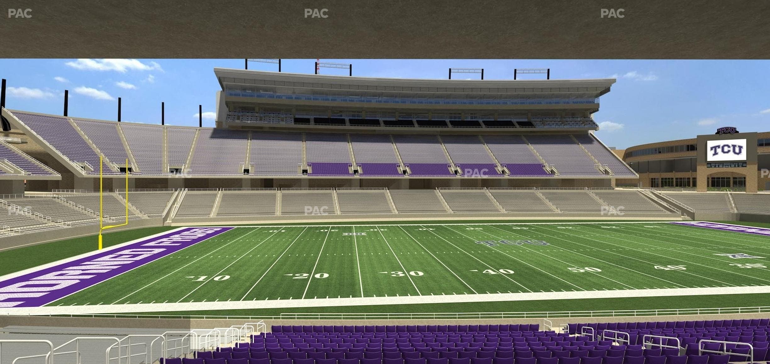 Amon G. Carter Stadium - Section Founders Suite 6 Seat View