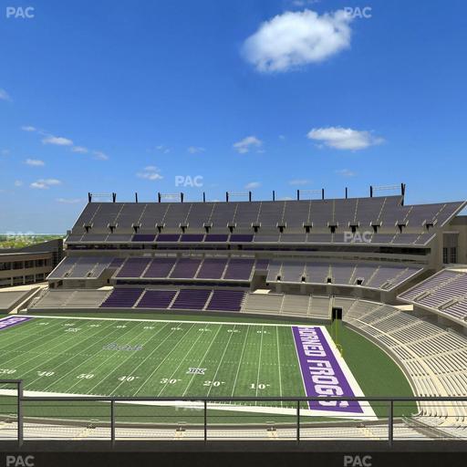 Amon G. Carter Stadium - Section Legends Club 327 Seat View