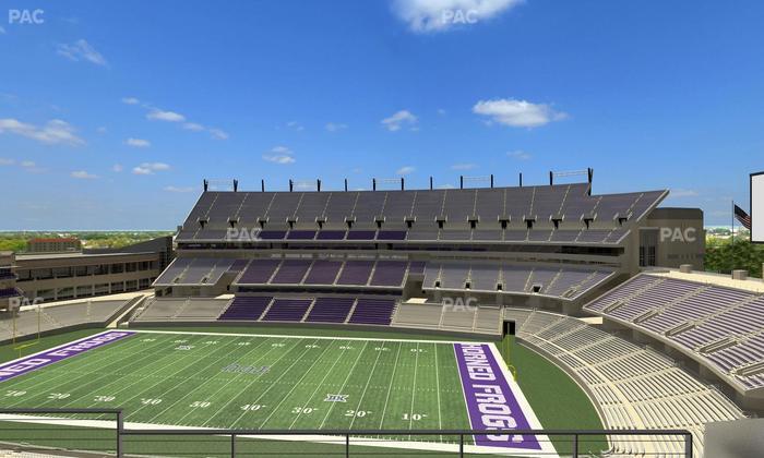 Amon G. Carter Stadium - Section Legends Club 327 Seat View