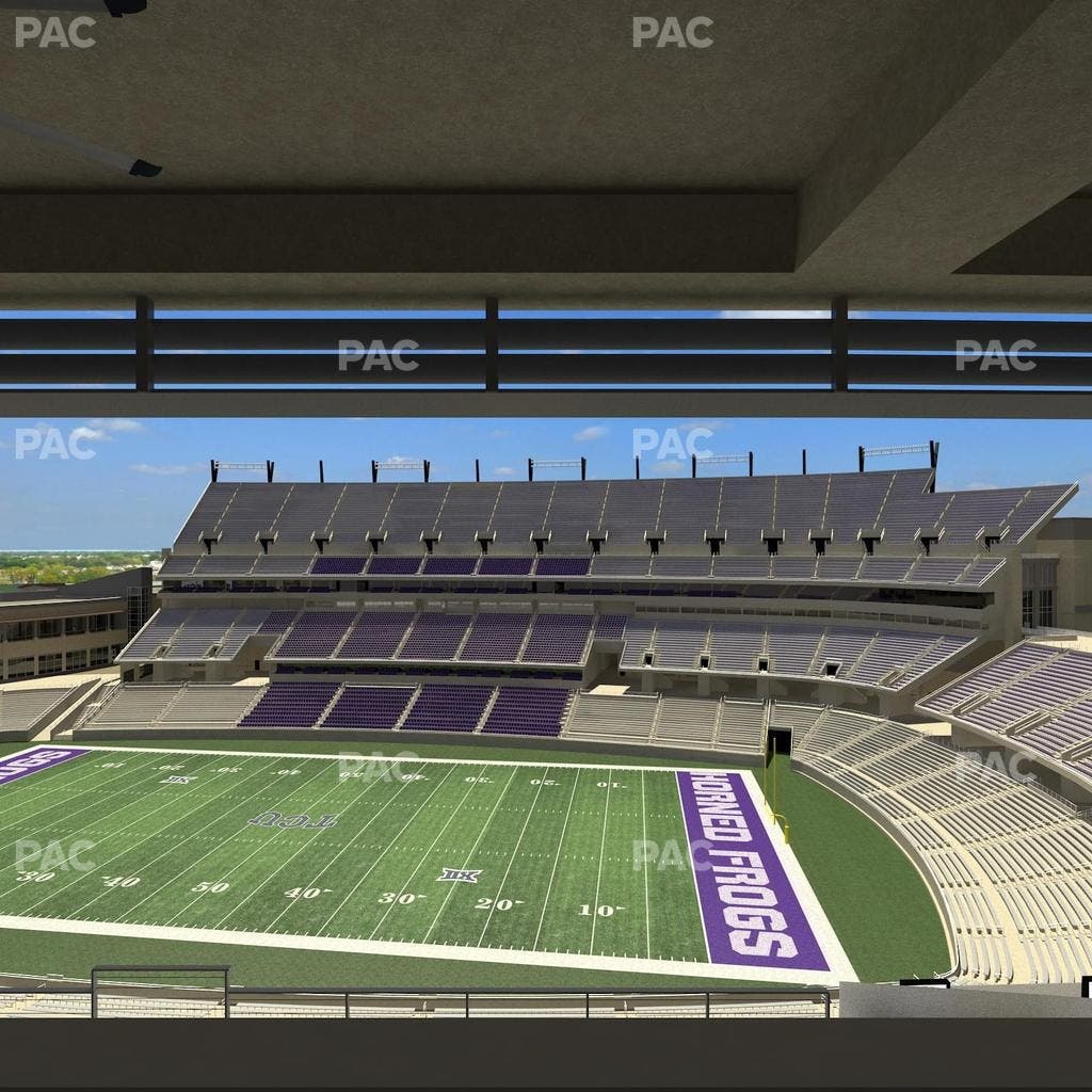 Amon G. Carter Stadium - Section Legends Club 327 Seat View