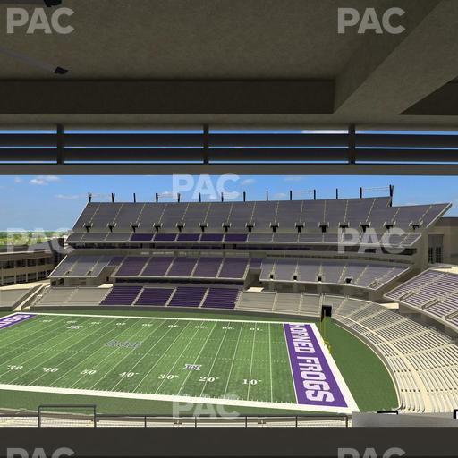 Amon G. Carter Stadium - Section Legends Club 327 Seat View