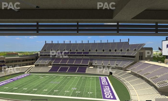 Amon G. Carter Stadium - Section Legends Club 327 Seat View