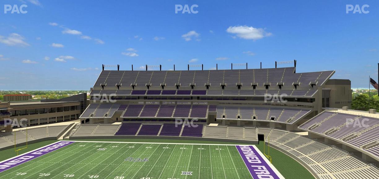 Amon G. Carter Stadium - Section Legends Club 328 Seat View