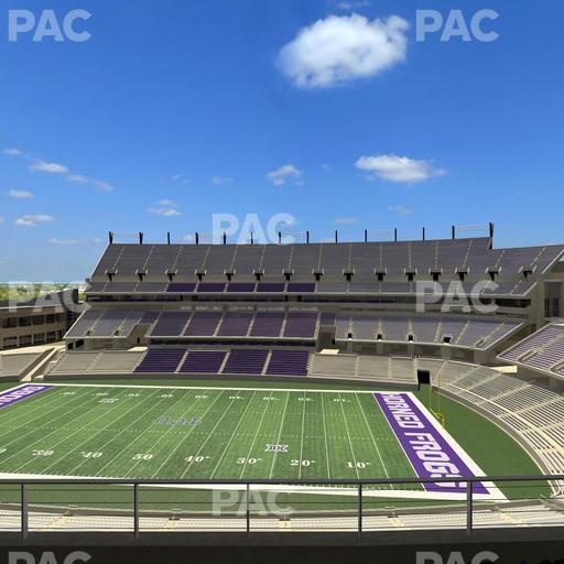 Amon G. Carter Stadium - Section Legends Club 328 Seat View