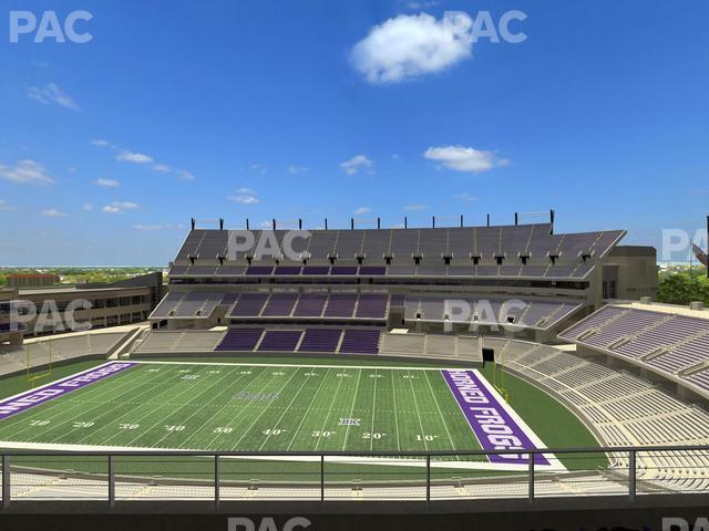 Amon G. Carter Stadium - Section Legends Club 328 Seat View Amon G. Carter Stadium - Section Legends Club 328 Seat View