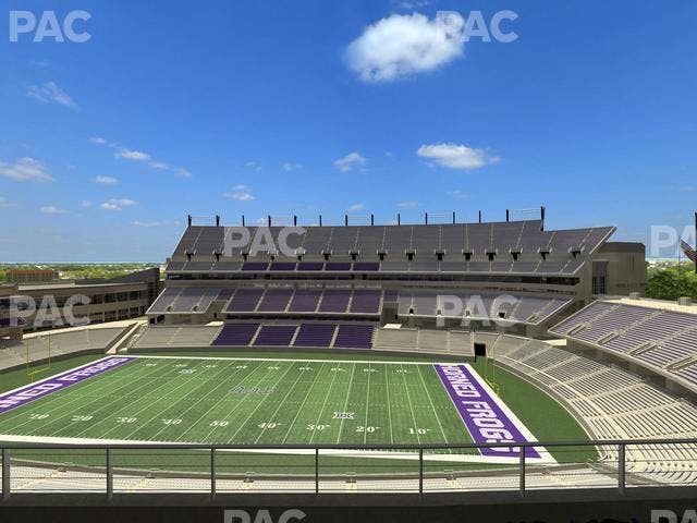 Amon G. Carter Stadium - Section Legends Club 328 Seat View