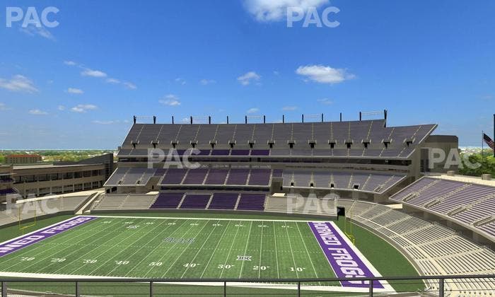 Amon G. Carter Stadium - Section Legends Club 328 Seat View