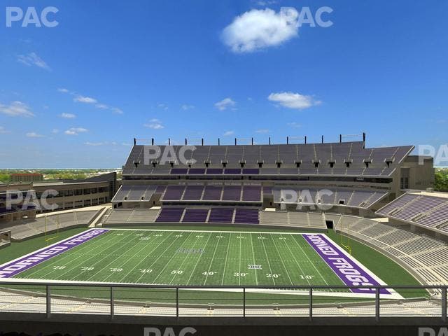 Amon G. Carter Stadium - Section Legends Club 329 Seat View