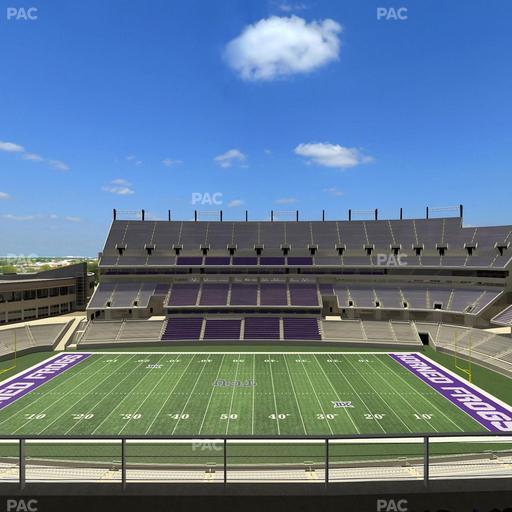 Amon G. Carter Stadium - Section Legends Club 330 Seat View