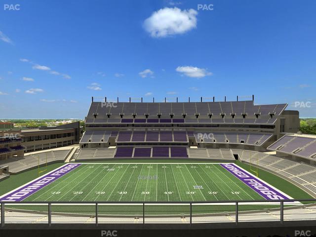 Amon G. Carter Stadium - Section Legends Club 330 Seat View