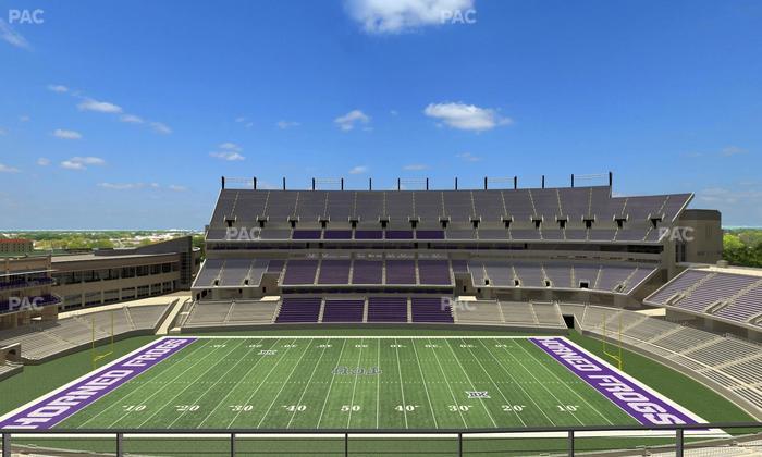 Amon G. Carter Stadium - Section Legends Club 330 Seat View