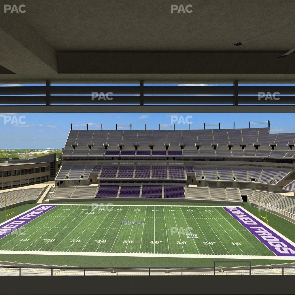 Amon G. Carter Stadium - Section Legends Club 330 Seat View