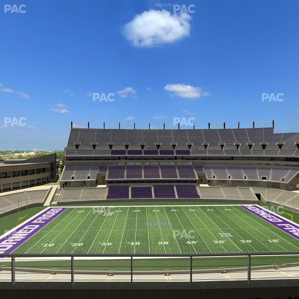 Amon G. Carter Stadium - Section Legends Club 331 Seat View