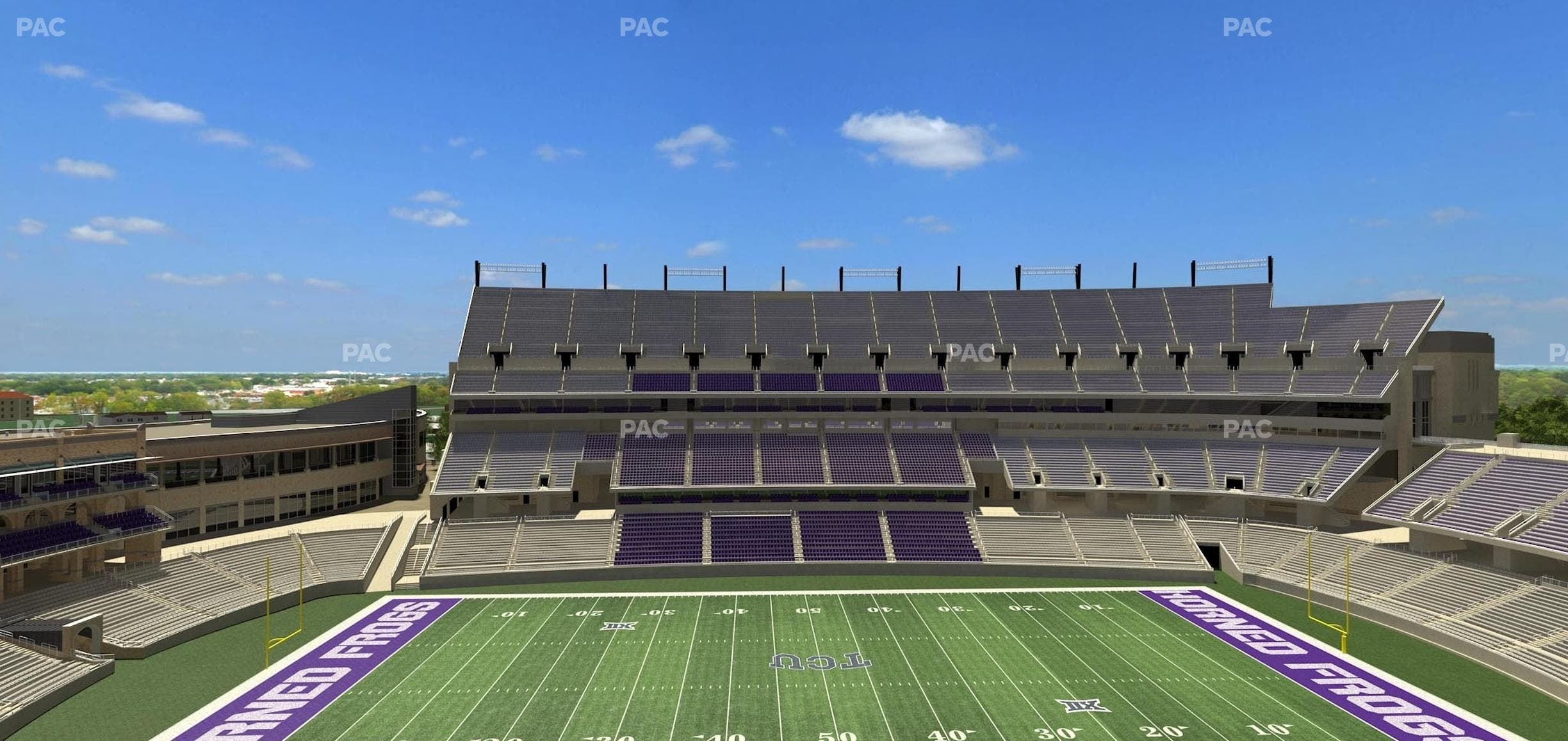 Amon G. Carter Stadium - Section Legends Club 331 Seat View
