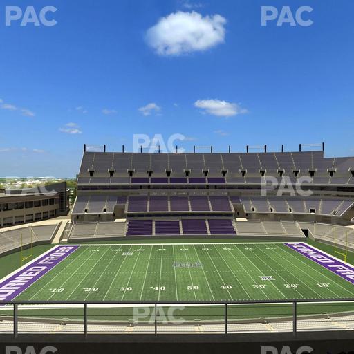Amon G. Carter Stadium - Section Legends Club 331 Seat View