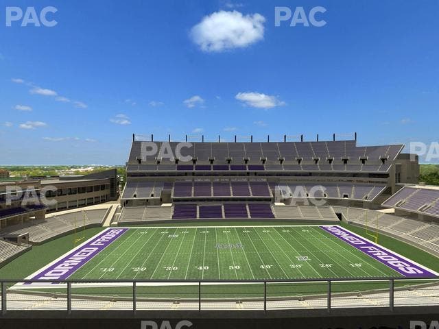 Amon G. Carter Stadium - Section Legends Club 331 Seat View