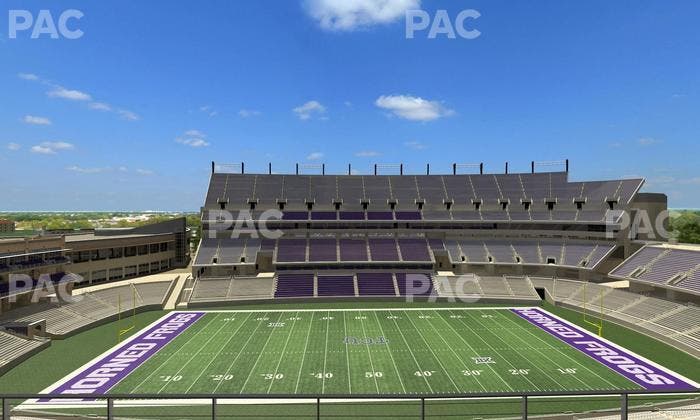 Amon G. Carter Stadium - Section Legends Club 331 Seat View