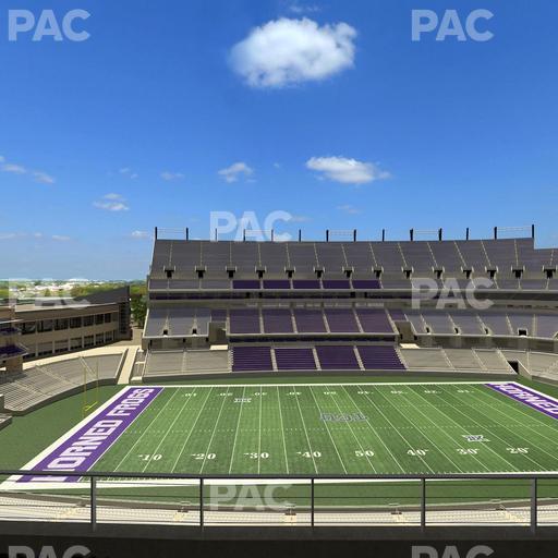 Amon G. Carter Stadium - Section Legends Club 332 Seat View