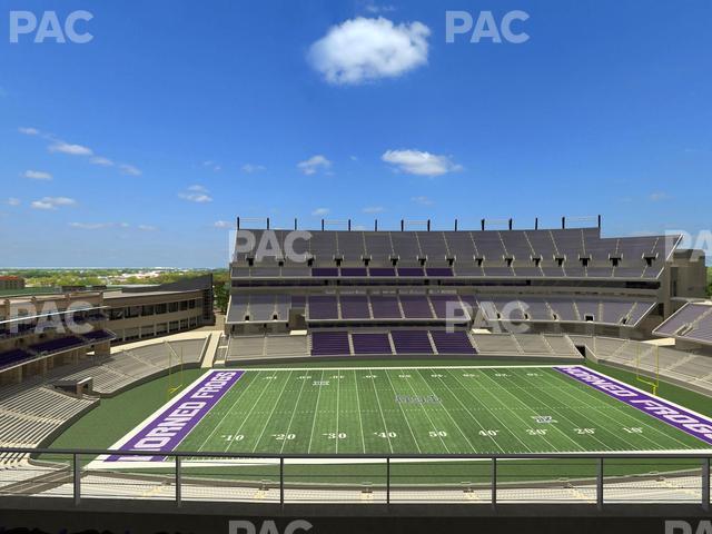 Amon G. Carter Stadium - Section Legends Club 332 Seat View Amon G. Carter Stadium - Section Legends Club 332 Seat View