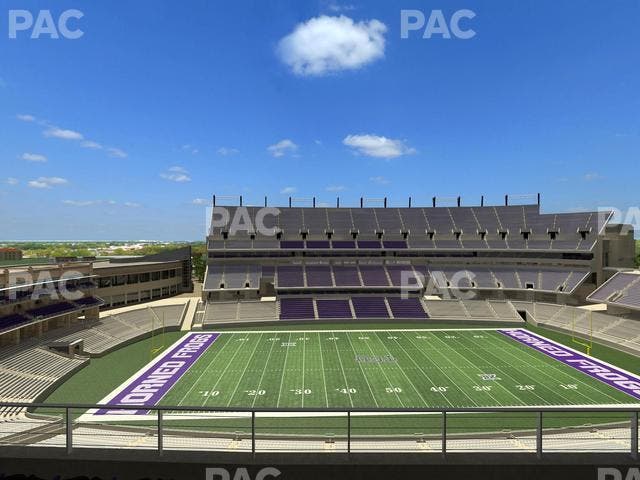 Amon G. Carter Stadium - Section Legends Club 332 Seat View