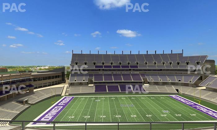 Amon G. Carter Stadium - Section Legends Club 332 Seat View