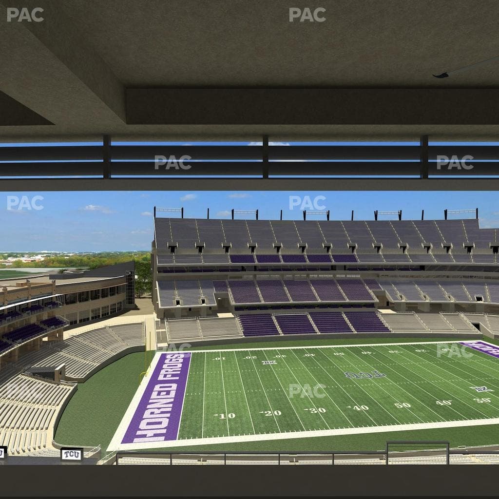 Amon G. Carter Stadium - Section Legends Club 334 Seat View