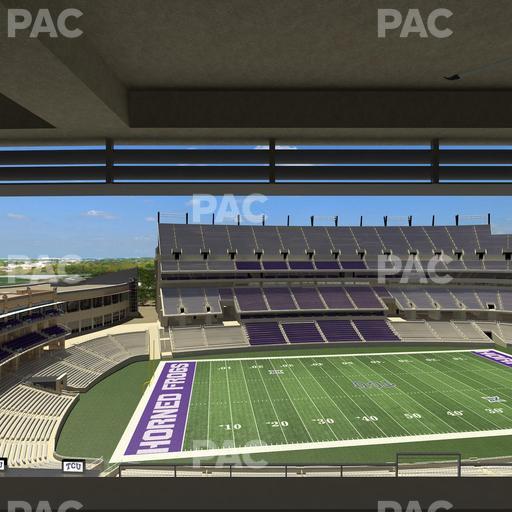 Amon G. Carter Stadium - Section Legends Club 334 Seat View