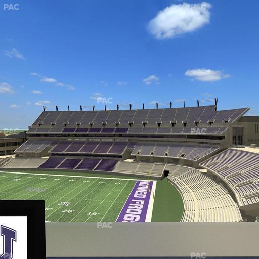 Amon G. Carter Stadium - Section Loge Box 323 Seat View