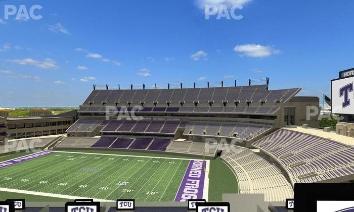 Amon G. Carter Stadium - Section Loge Box 324 Seat View