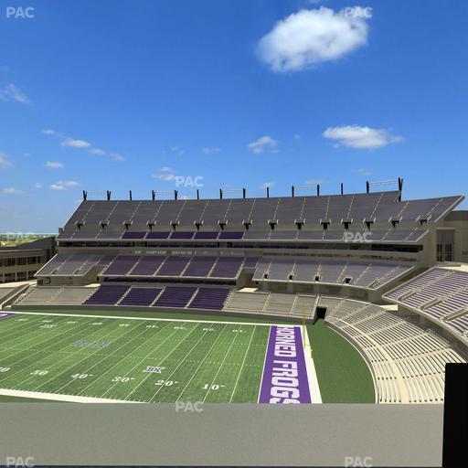 Amon G. Carter Stadium - Section Loge Box 325 Seat View