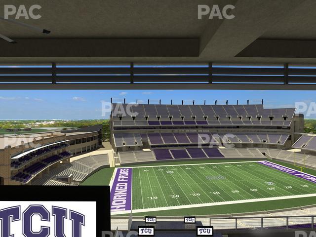 Amon G. Carter Stadium - Section Loge Box 335 Seat View Amon G. Carter Stadium - Section Loge Box 335 Seat View