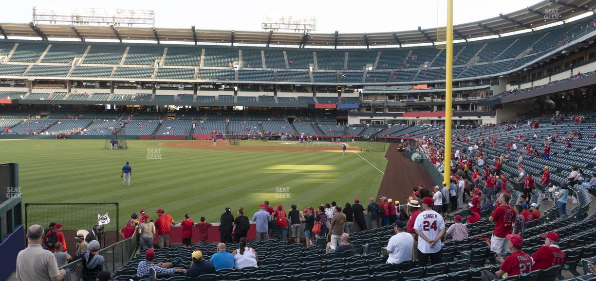 Angel Stadium - Section 101 Seat View