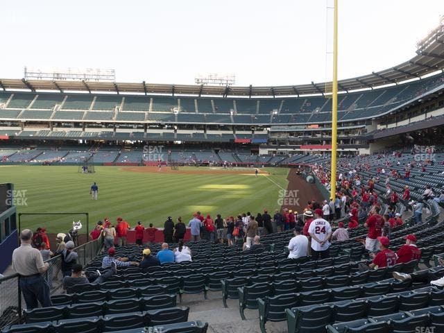 Angel Stadium - Section 101 Seat View