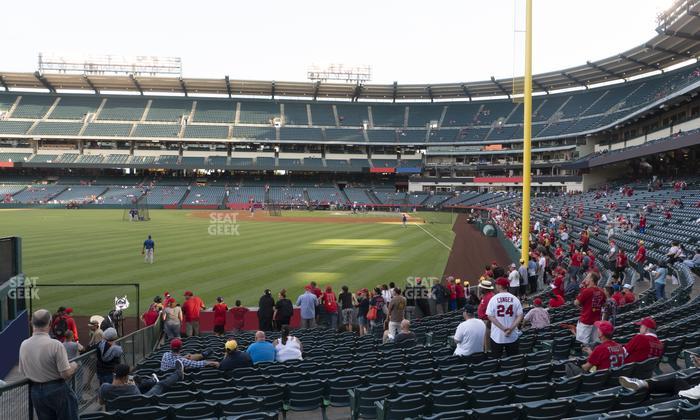 Angel Stadium - Section 101 Seat View