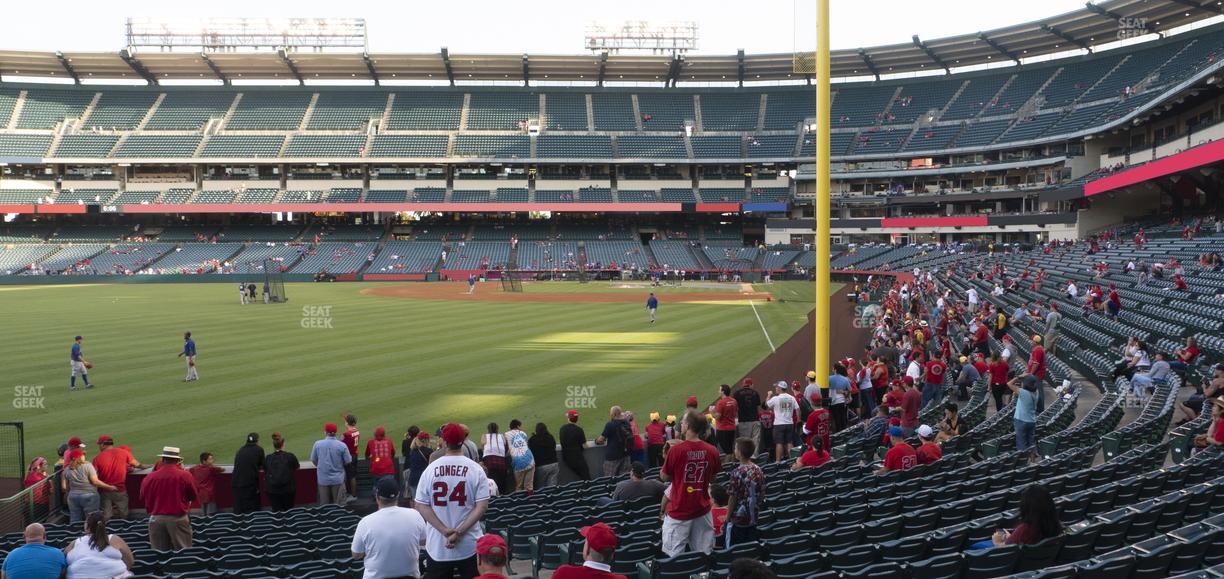 Angel Stadium - Section 102 Seat View