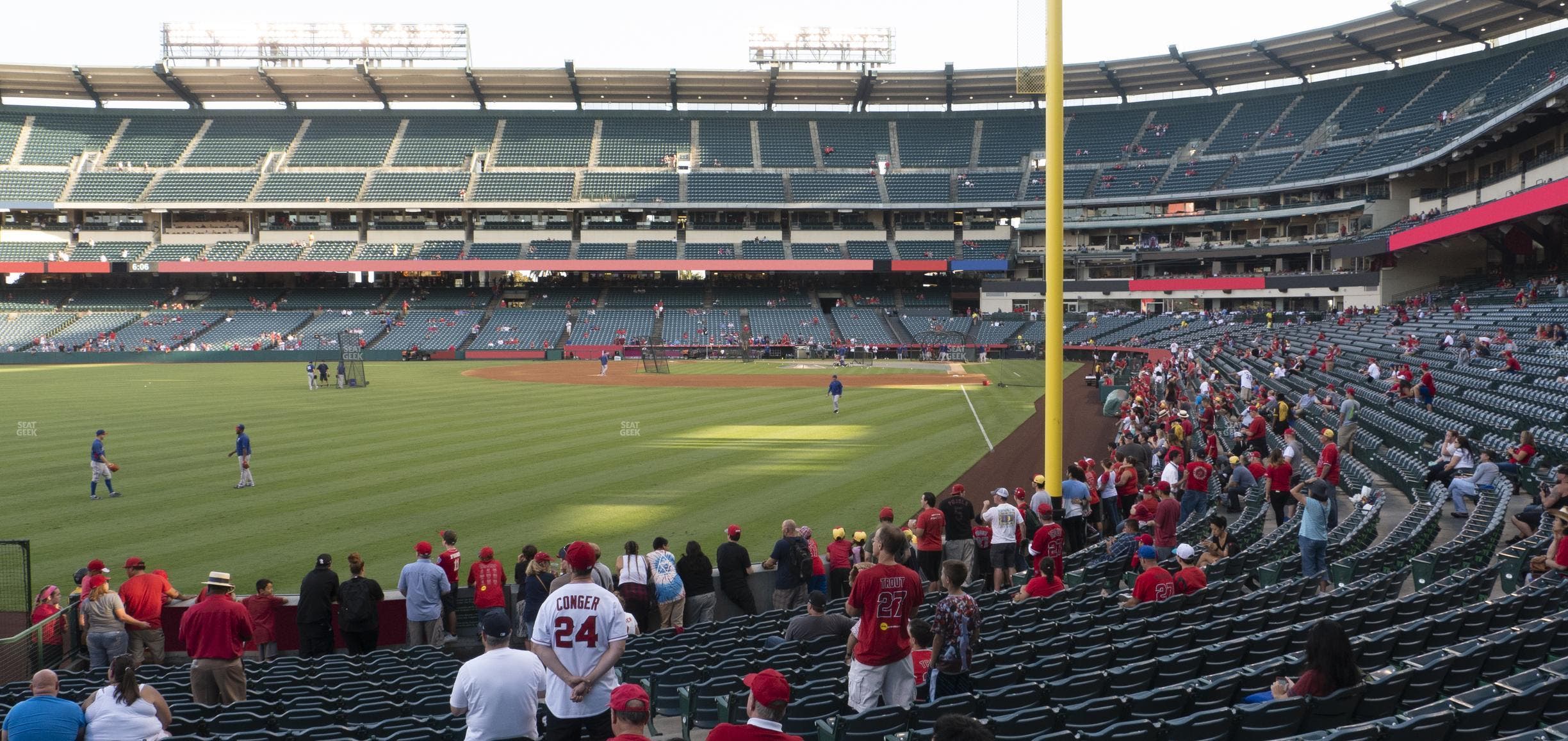 Angel Stadium - Section 102 Seat View