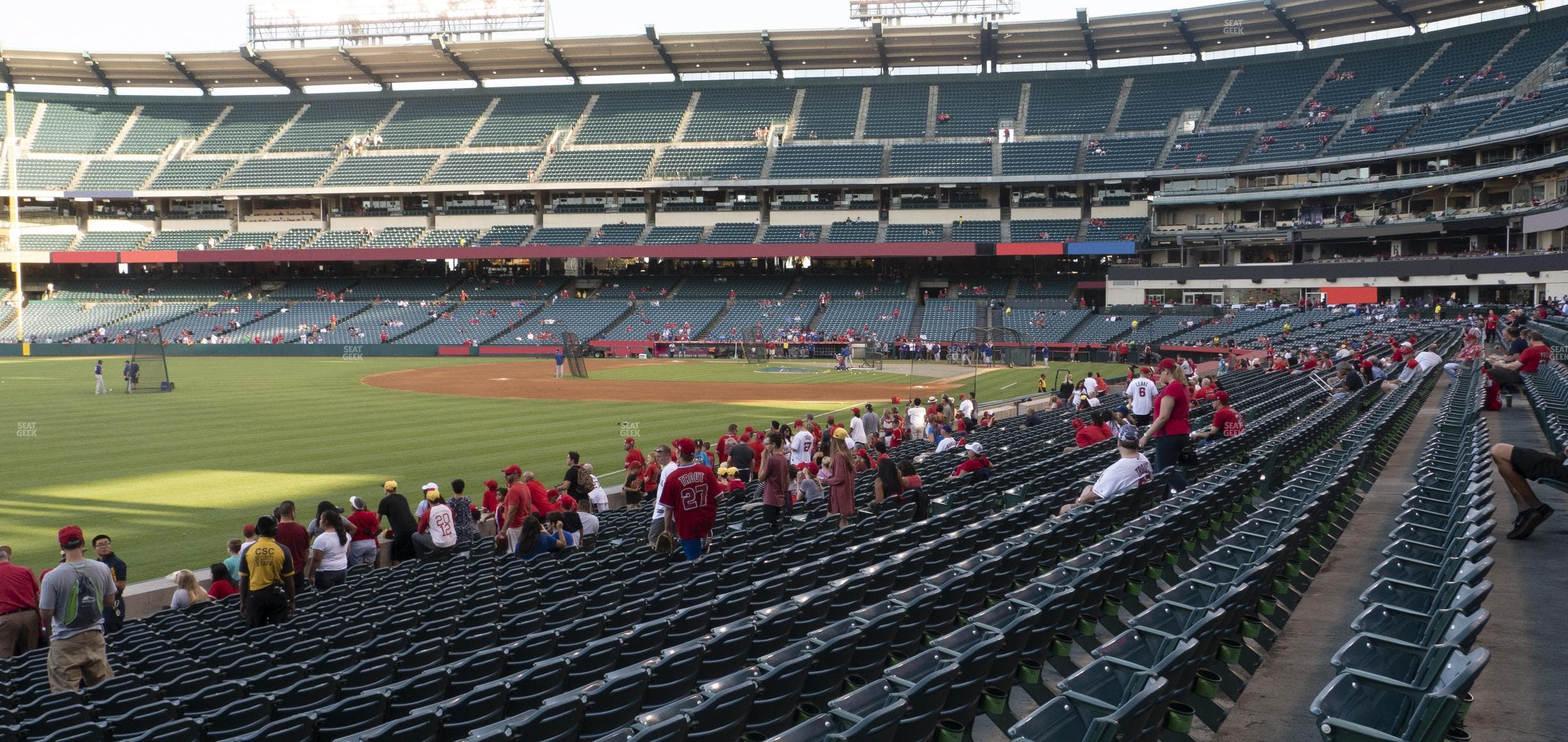 Angel Stadium - Section 105 Seat View