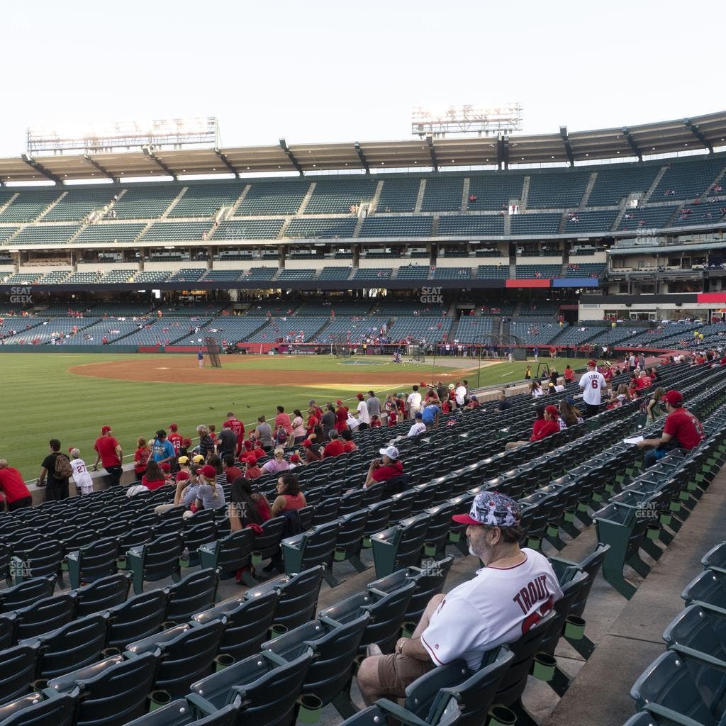 Angel Stadium - Section 106 Seat View