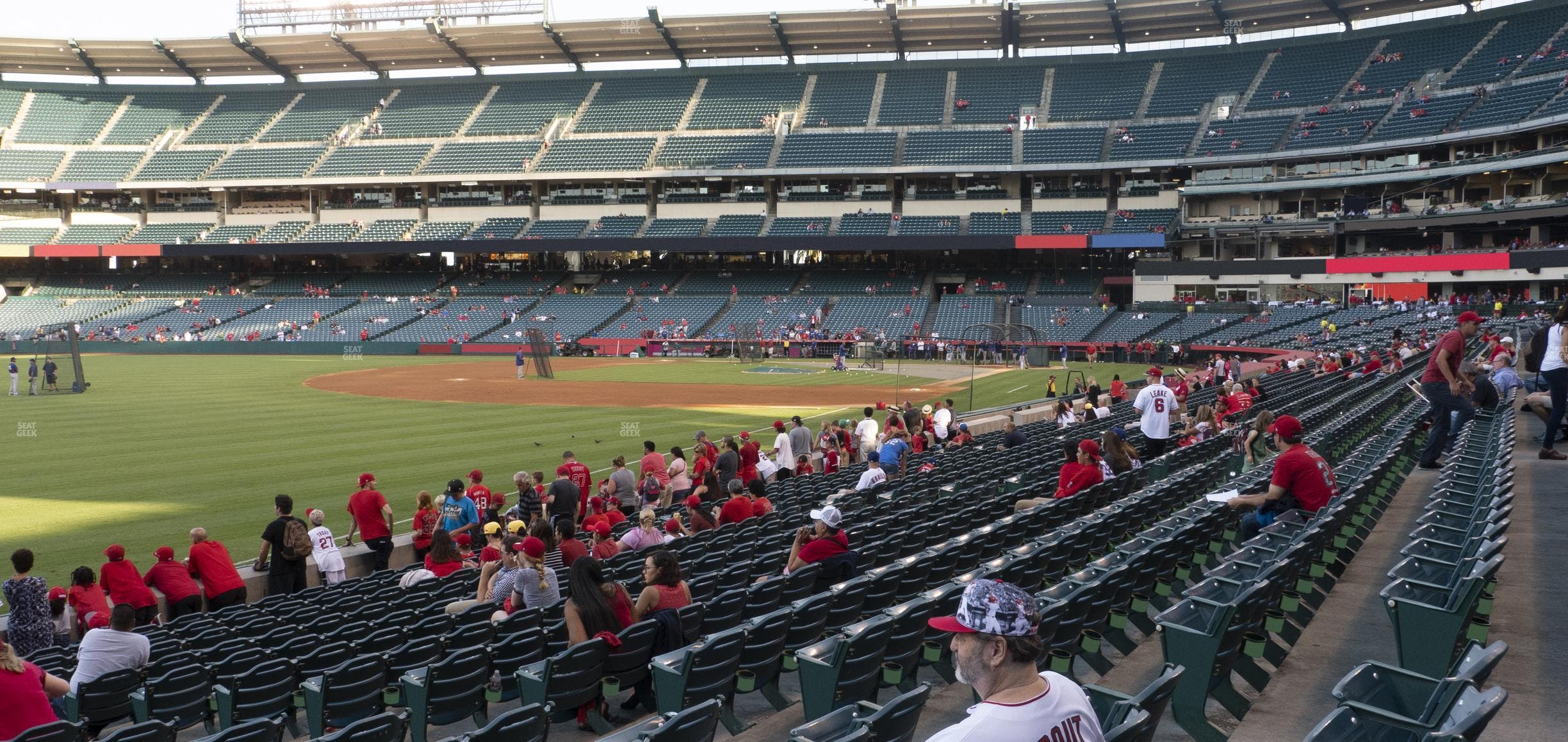 Angel Stadium - Section 106 Seat View