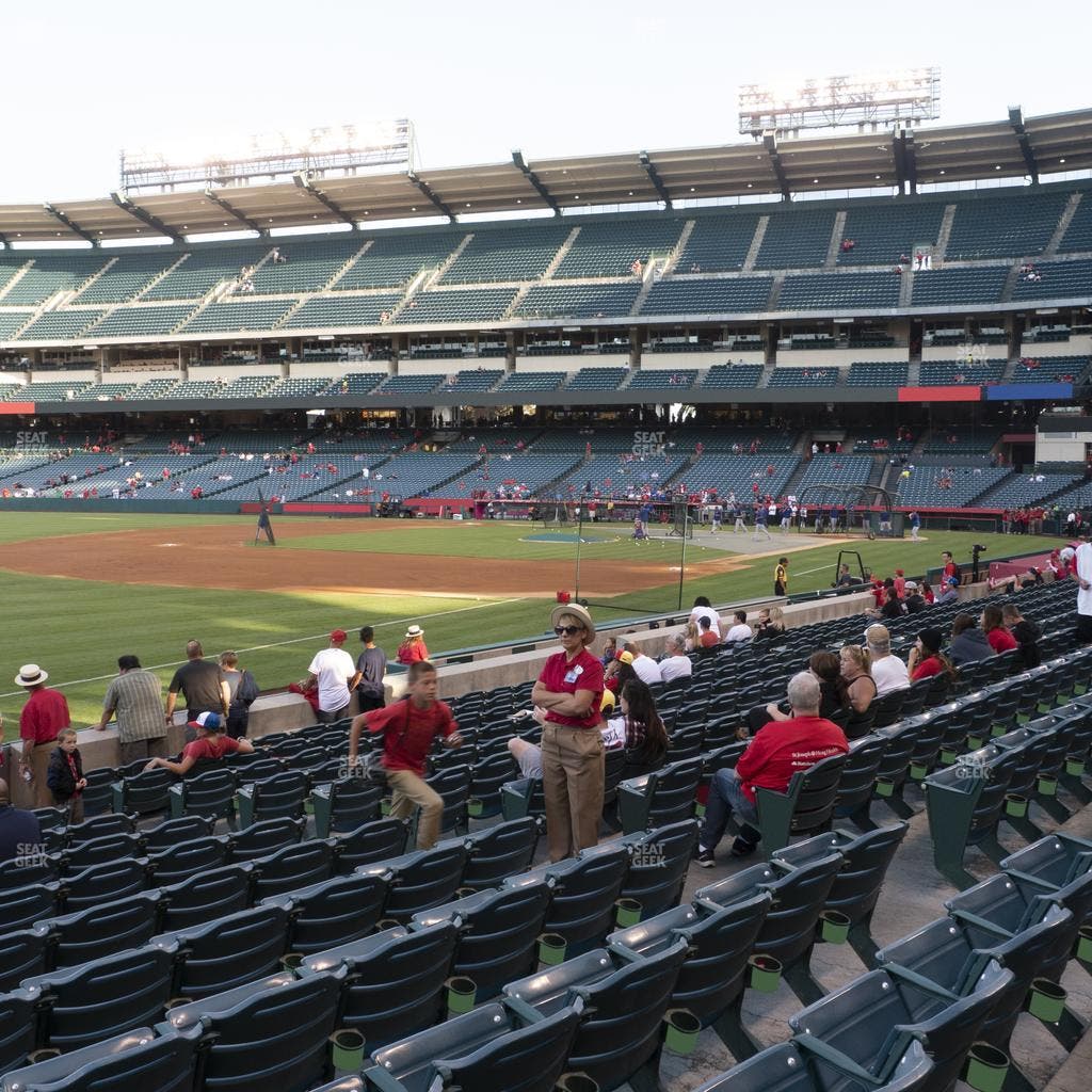 Angel Stadium - Section 107 Seat View