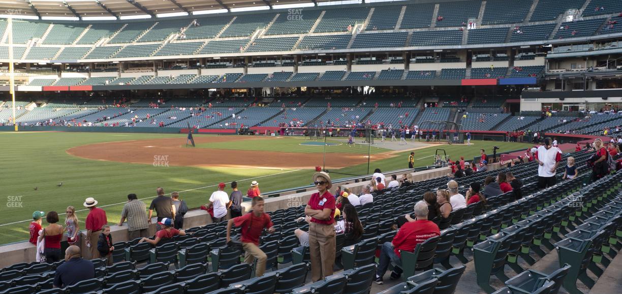 Angel Stadium - Section 107 Seat View