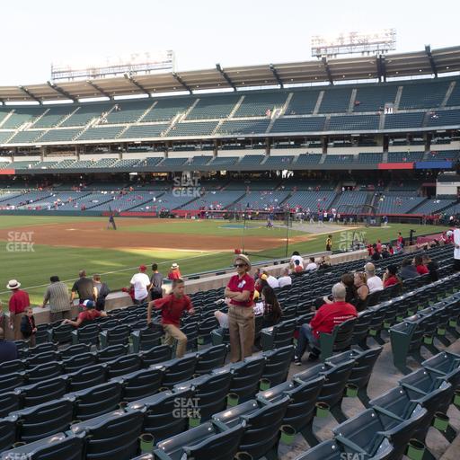 Angel Stadium - Section 107 Seat View
