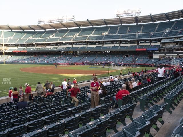 Angel Stadium - Section 107 Seat View