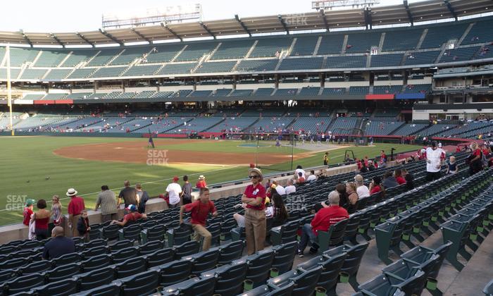 Angel Stadium - Section 107 Seat View