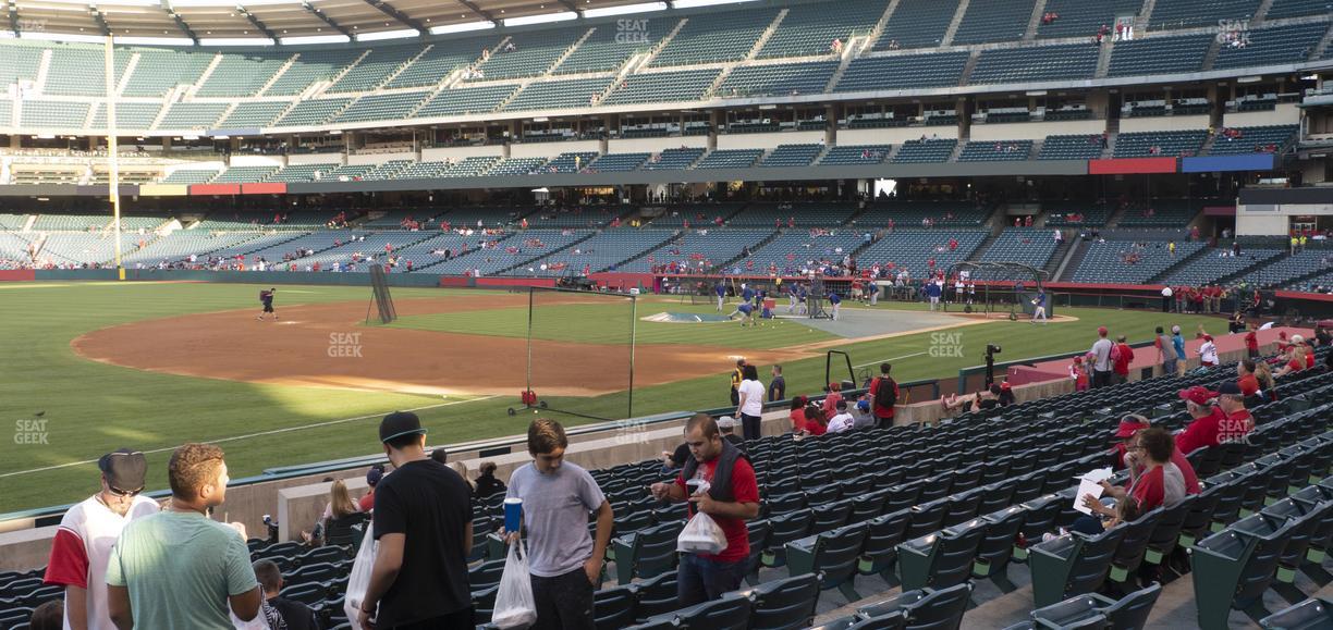 Angel Stadium - Section 108 Seat View