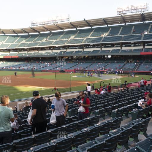 Angel Stadium - Section 108 Seat View