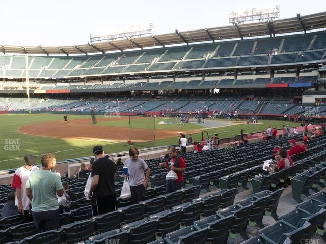 Angel Stadium - Section 108 Seat View