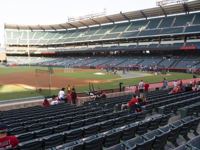 Angel Stadium - Section 109 Seat View Angel Stadium - Section 109 Seat View