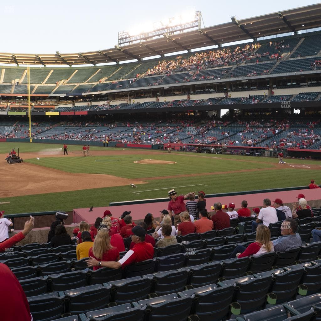 Angel Stadium - Section 110 Seat View